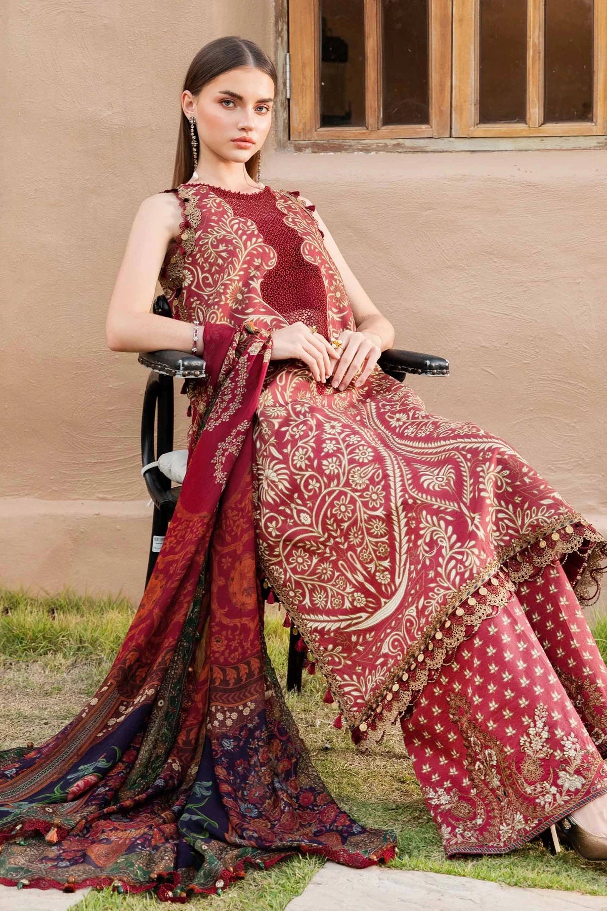 Maria B M Prints Spring Summer 25- 12A