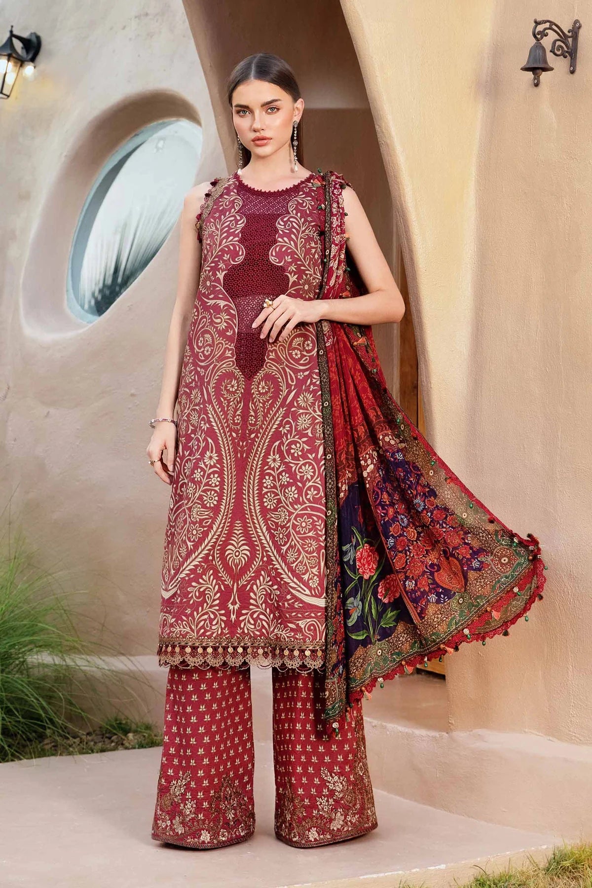 Maria B M Prints Spring Summer 25- 12A