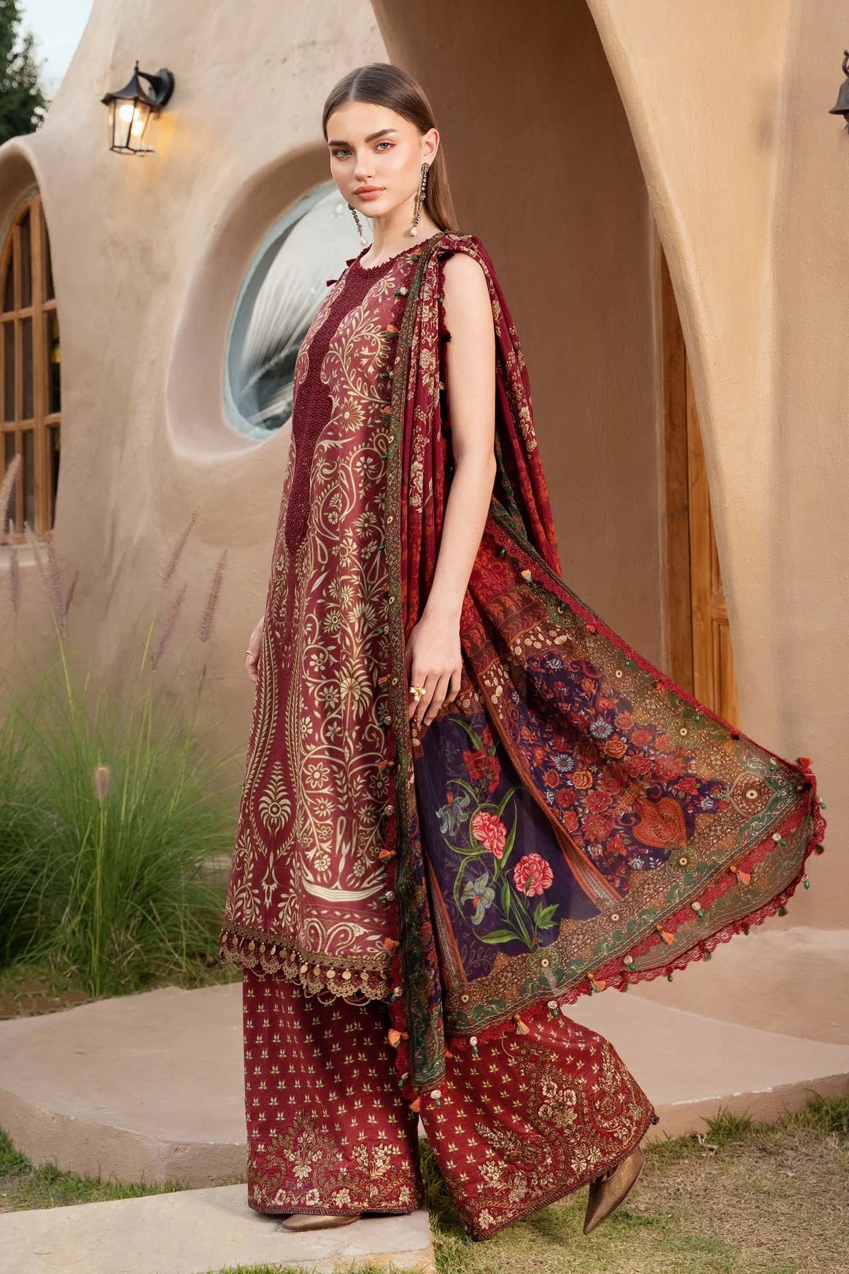 Maria B M Prints Spring Summer 25- 12A