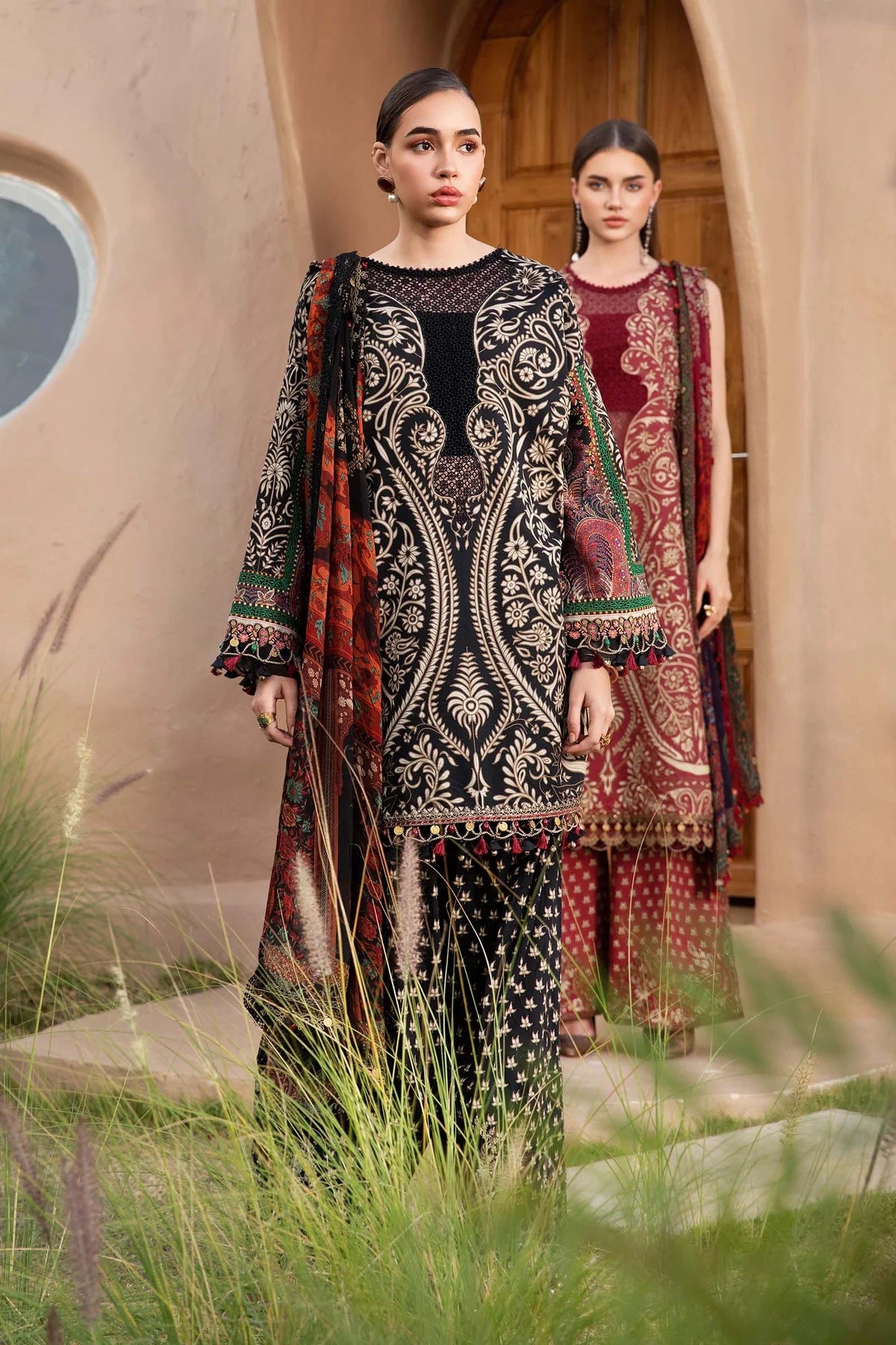 Maria B M Prints Spring Summer 25- 12B