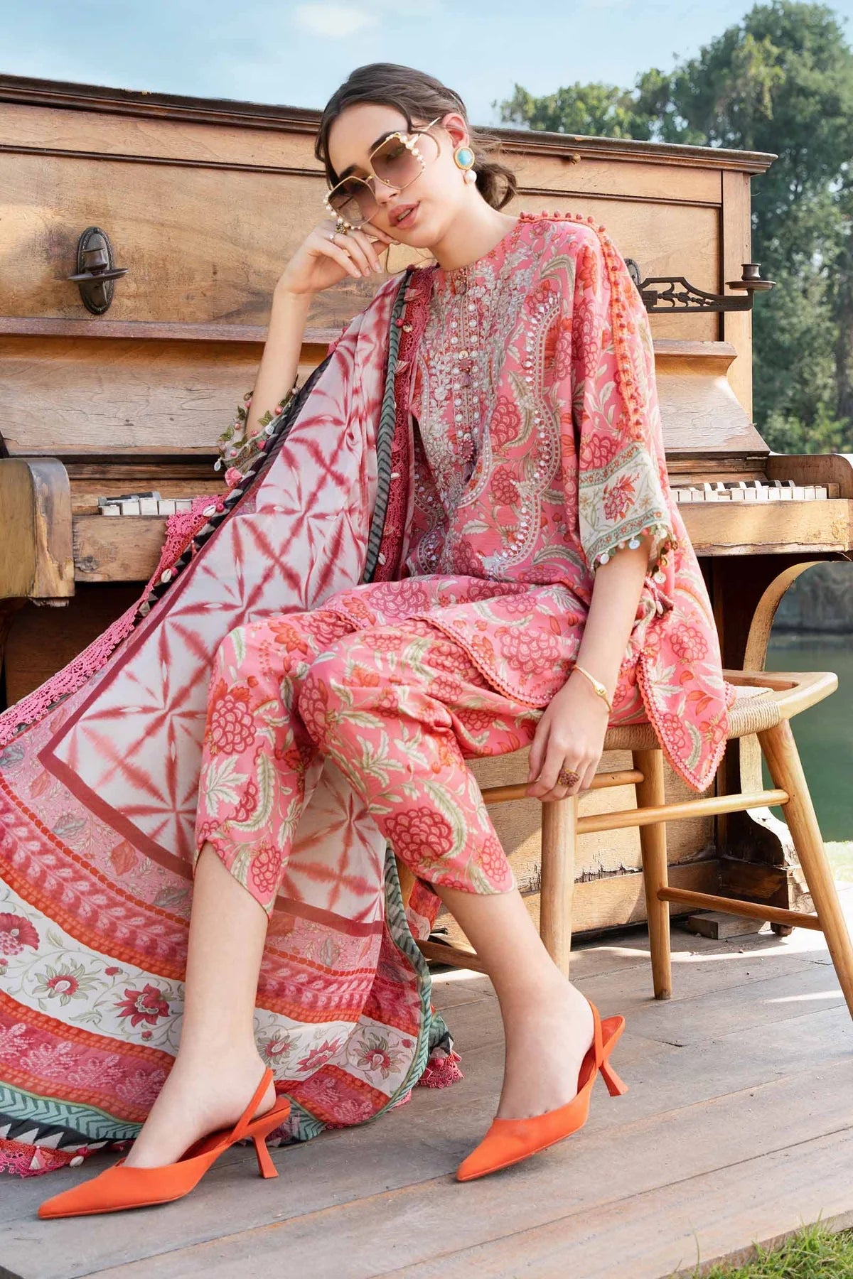 Maria B M Prints Spring Summer 25- 13A