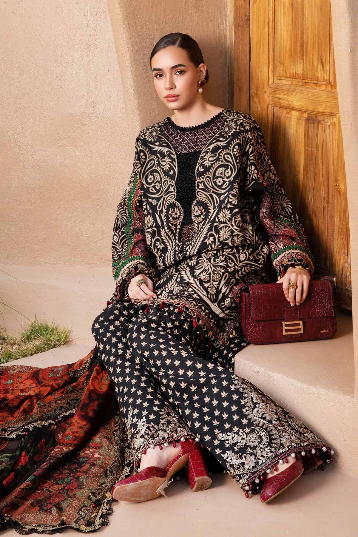 Maria B M Prints Spring Summer 25- 12B